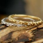 ランピカンテ ローズカットダイヤモンドリング PT900 K18 K10対応  誕生石 4月