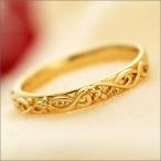 アルハンブラ シリーズ ツタモチーフメタルリング PT900 K18 K10対応