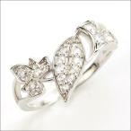 パリの散歩道 ローズカットダイヤモンド リング PT900 K18 K10対応  誕生石 4月