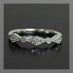 ミル・カーロ ローズカットダイヤモンドリング 誕生石 4月 PT900 K18 K10対応