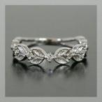 ローズカットダイヤモンドリング 『ファヤージュ』 誕生石 4月 PT900 K18 K10対応