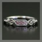 P10％ オーナメント”ピンクダイヤモンドリング PT900 K18 K10対応  誕生石 4月 春 ...
