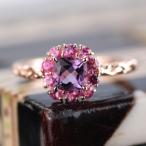 レディースアメシストピンクサファイ...