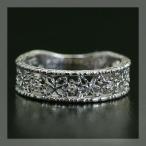 ローズカットダイヤモンドリング PT900 K18 K10対応 誕生石 4月