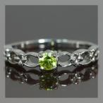 スフェーン　フラワーガーランドリング PT900 K18 K10対応