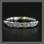 ローズカットダイヤモンド ストレート”リング 誕生石 4月 PT900 K18 K10対応