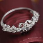 究極のダイヤモンドリング ロティオン 誕生石 4月 PT900 K18 K10対応