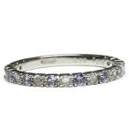 タンザナイト ローズカットダイヤモンド リング PT900 K18 K10対応 誕生石 4月 12月