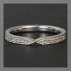 どんなリングと重ねる？それともシンプルに1本で？ローズカットダイヤモンドリング 誕生石 4月 PT900 K18 K10対応