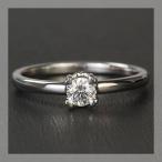 ベーネブリリアント 鑑定カード付き ハートでキャッチ”ダイヤモンドリング 誕生石 4月 PT900 K18 K10対応