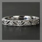 ローズカットダイヤモンドリング 誕生石 4月 PT900 K18 K10対応