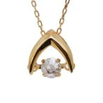 Yahoo! Yahoo!ショッピング(ヤフー ショッピング)クーポン登場中 TＶで話題 K18 ダンシングストーン ローズカットダイヤモンド ネックレス チェーン付 あすつく 誕生石 4月 cp2