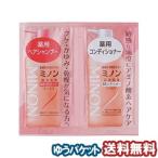 ミノン 薬用ヘアシャンプー＆コンディショナー トライアルセット 10ml×2包 メール便送料無料