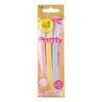 貝印 Pretty プリティー 敏感肌用 フェイスL 3本入