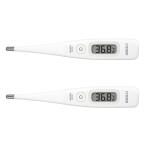 シチズン 電子体温計 CTE707-E ホワイト×2個セット メール便送料無料