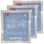 ソルトで歯みがき (粉タイプ) 詰め替え用 25g×3個セット メール便送料無料