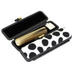 印鑑 オランダ水牛 牛角 色水牛 10.5mm 認印 銀行印 かわいい ダルメシアン ケース付き