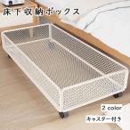ベッド下収納ボックス 鉄製 床下収�