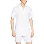 オオキニ Tシャツ半襦袢 メンズ 着物用 (S、3ホワイト)