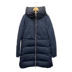 デュノ BALLON-M GW550E-A19 ダウンコート 48 ネイビー キルティング切替 Iライン IT10ZM407URO