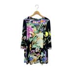 ショッピングチュニック レオナールファッション 0179202 チュニック 38 マルチカラー フラワーモチーフ IT5GAGQ8CVL0