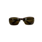  RayBan RB3550 солнцезащитные очки Brown metal рама половинчатая оправа ( неполная оправа ) квадратное IT84XPICA2SU