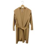 エスマックスマーラ 901112016 ガウンコート 38 ブラウン ウール IT8M7BNKTDZ2