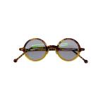  Hakusan очки магазин round classic очки очки Brown панцирь черепахи рисунок пластиковая оправа полный обод овальный ITHRABCXEC68