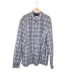  Lacoste CH9810L рубашка жакет 41 серый с хлопком в клетку ITMCTZDCM8CK