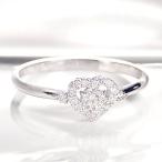 K18WGゴールド指輪リングダイヤ...