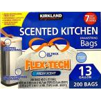 カークランドシグネチャー　ひも付きポリ袋　香り付き　49.2L x200枚入り