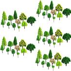 森林 模型用樹木 55本 ジオラマ 模型 木 森 材料 キット 鉄道 庭 建物 3-7cm 9サイズミックス Nゲージ ジオラマ 鉄道 建築 模型 用