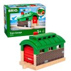 BRIO (ブリオ) 列車車庫 33574 対象年齢 3歳~ 【おもちゃ 玩具 木製おもちゃ 列車 レールセット 情景パーツ プレゼント（誕生日/クリ