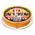 サンライン(SUNLINE) PEライン 海上釣堀 II HG 50m 6号 オレンジ&ブラック&グリーン