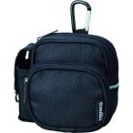 TRUSCO(トラスコ) コンパクトツールケース ツーワイドポケット ブラック TCTC1802-BK