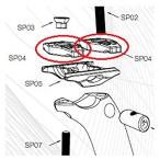 DEDA(デダ) SP04 SP upper plate シートポストパーツ