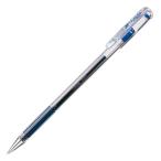ぺんてる パック入りゲルインキボールペン ハイブリッド 0.5mm 青インキ XK105-GC