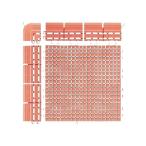 山崎産業 素足スノコ (縁駒O) ブルー