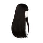 J-Cube чёрный . парик длинный распорка .... передний .