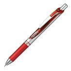 ぺんてる ゲルインキボールペン ノック式エナージェル BLN74-B 0.4mm 赤