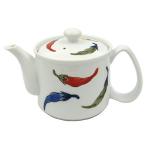  волна . видеть . один . керамика ... легкий pot маленький цветная роспись красный острый перец 23082