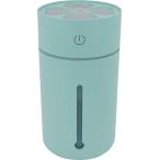 トレードワン USBデスクトップ加湿器 クローバー型 ブルー 30597