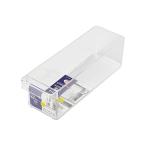パール金属 収納 トレー 深型 スリム 幅10cm 洗面台下 キッチン 日本製 クリア アレンジフリー HB-6046
