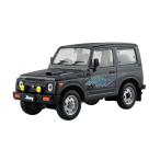 青島文化教材社(AOSHIMA) 1/32 楽プラ スナップキット No.18-CG スズキ JA11 ジムニー チャコールグレーメタリック 色分け済