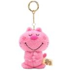 ナカジマコーポレーション 水森亜土 ねこ マスコット ピンク 213136-25