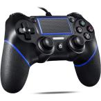 PS4 コントローラー プレステ4 ゲームパッド USB接続 二重振動