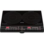 ヤマゼン 2口IH調理器 ブラック カセットコンロ キッチン 家電 のし ラッピング 包装紙 プレゼント 贈り物 ギフト 贈答用 送料無料