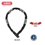 ショッピングチェーン 10%OFF ABUS アブス 自転車 バイク ロック チェーンロック ABUS 5805K/110 スクエアチェーン 全長110mm ブラック レッド 自転車用 バイク用 鍵 カギ 盗難防止