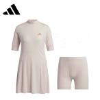 [ распродажа ]adidas Adidas женский Golf одежда стрейч mok шея короткий рукав One-piece IKR14 IK4385dore-pfemi человек внутренний брюки имеется 