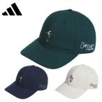 【セール】adidas アディダス ユニセックス ゴルフ 帽子 キャップ チップドライバー ハット KQE12 25FW 秋冬 グラフィック ゴルフキャップ ツイル